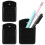 15Pcs Black TV Remote Holder Wall Mount with Pen Storage, Space-Saving 3