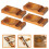 16Pz Bacchette Cucchiaio in Legno Marrone 9