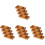 16Pz Bacchette Cucchiaio in Legno Marrone 2