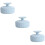 3St Make-Upborstel Reinigingsmat Silicone 11