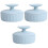 3St Make-Upborstel Reinigingsmat Silicone 5
