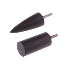 4Pcs Ebony Burnisher Black Electric Polished Head for