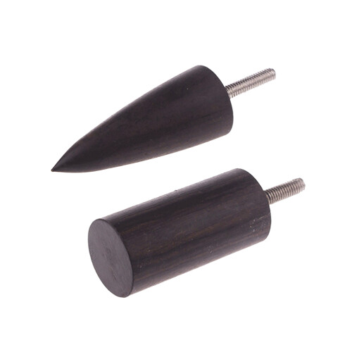 4Pcs Ebony Burnisher Black Electric Polished Head for