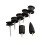 4Pcs Ebony Burnisher Black Electric Polished Head for 9