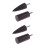 4Pcs Ebony Burnisher Black Electric Polished Head for 5