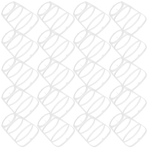 60St Stevige Plastic Infusie Houder Wit Herbruikbare 1