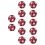 24Pcs Lightweight Plastic Foosballs for Desktop Table Soccer Game Fun 1