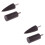 4Pcs Ebony Burnisher Black Electric Polished Head for 6
