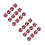 24Pcs Lightweight Plastic Foosballs for Desktop Table Soccer Game Fun 5