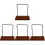4St Bureau Rek Voor Documenten En Vinyl Record Organizer 4
