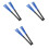 3St Uitschuifbare Nylon Drumsticks Zwart- Voor Rock Jazz 3