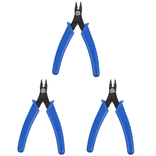 3Pz Pinze Crimpare Perline Acciaio Per Hobby E Gioielli 2