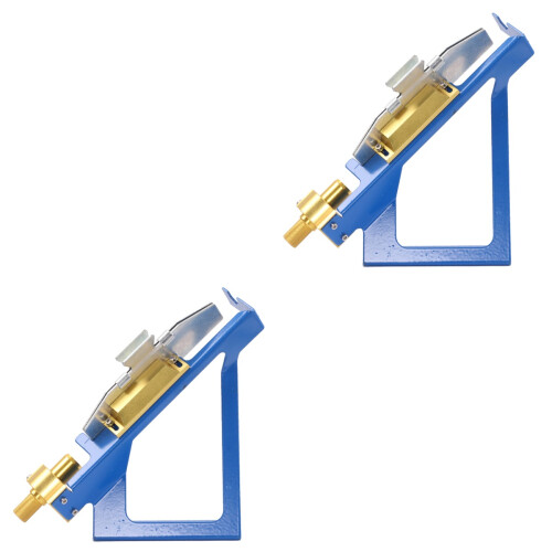 2Szt Archery Accessories Niebieski Clip Do Piór Do Łowiectwa 2