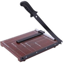 A4 Paper Cutter with Ergonomic Handle for Precise Photo and Cardstock Trimming