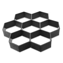 DIY Plastic Garden Paving Mould Cement Brick Stone Concrete Mould 1pcs