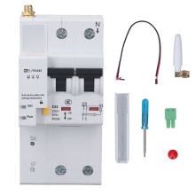 Disjoncteur différentiel pour panneaux solaires, interrupteur de sectionnement CA, protection contre les surcharges, les courts-circuits et les