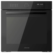 Vier inbouwbaar - CECOTEC - Airfryer Glas Zwart - 81L - 11 functies - Zwart