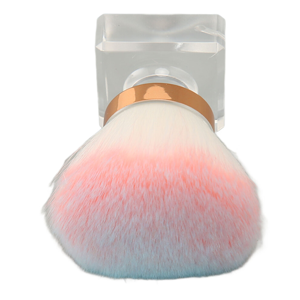 Portable Crystal Base Powder Brushâ360 Retractable Synthetic Fiber
