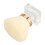 Round White Bristle Makeup Powder Brush with Storage Case 7
