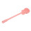 Pink Guitar Bath Brush - Long Handle, Silicone 9