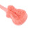 Pink Guitar Bath Brush - Long Handle, Silicone 8