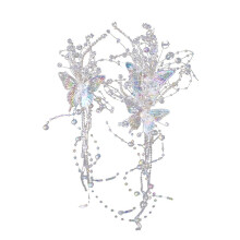 'Duckbill motif hairpins 'Princess At Large Hair', summer vibes, tear tassels, strong hold, hairpin for girls, 3 butterfly clips'