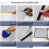 Fiberglass Screen Mesh, Adjustable Window Screen Replacement Kit with Strong Magnetic Structure, Removable Design for Insect Protection Nets for House 3
