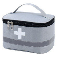 First Aid Organizer, Easy Access Secure Zipper, Durable Lightweight Design