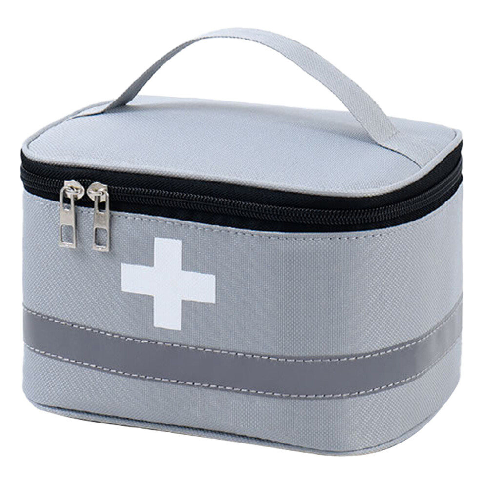 First Aid Organizer, Easy Access Secure Zipper, Durable Lightweight Design