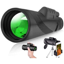 Monocular Telescope for Adults with Tripod, HD NextGen Monocular with Smartphone