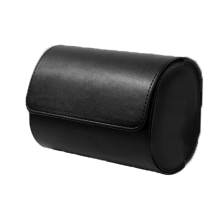 Exquisite Texture & Durable Leather, Portable Watch Organizer with Convenient Design (2 Slots)