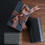 Exquisite Texture & Durable Leather, Portable Watch Organizer with Convenient Design (2 Slots) 5