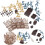 Pirate action figure toy pirate skeleton accessories 2