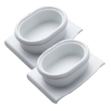 Kreatives Design: Rutschfeste, ergonomische Hand- und Fingerschutzkappen, säure- und laugenbeständige ABS-Kunststoff-Anschlussflansche für