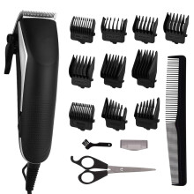 Conjunto de pentes guia para máquinas de cortar cabelo Wahl de tamanho normal, design ergonômico para uma pegada confortável e segura.