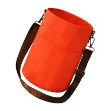 Sac de rangement en tissu polyvalent pour fournitures de- Orange