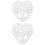 2Stk Wassermelonen Wuchsform Herzform Transparent Fruchtform 7