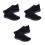 3Pares Running Gimnasio Negro Material Transpirable 5