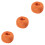3Stk Orange Jute Schnur Robust Für Geschenk Garten Feier 5