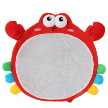 Soybeanfilled pouch for babies, soothing sensory toy for strollers home use