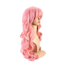 3Ud Pelucas Encaje Rosa Cosplay Diario Estilo Moda Para Mujer