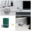 2Pièces Porte Enceinte Murale Aluminium Durable Et Facile Argent 10