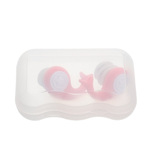 5Paires Bouchons Étanches Silicone Confortables Rose Pour Surf Bain 1