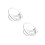 2Pièces Porte Enceinte Murale Aluminium Durable Et Facile Argent 8