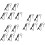 15Pcs Black Iron Mic Clips for Collar Lavalier Microphone Lapel Holder 9
