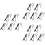 15Pcs Black Iron Mic Clips for Collar Lavalier Microphone Lapel Holder 8