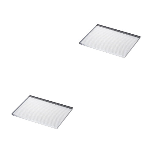 2Ud Panel Acrílico Claro Con Textura Para Fotografía Y Props 2