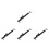4Sets Black Aluminum Security Window Locks for Home Sliding Windows 5