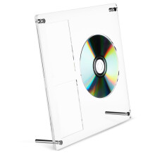 3Ud Soporte De Acrílico Claro Para Cd Y Photocard Compacto