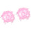 2Pièces Boa Rose Pour Longue Accessoire Fête Et Spectacle 6